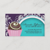 上品およびElegantCakeのかみ傷の名刺 名刺 (裏面)