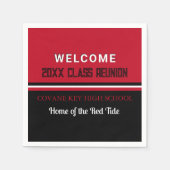 上品だ！カスタムクラス懇親会ペーパーナプキン スタンダードカクテルナプキン (正面)