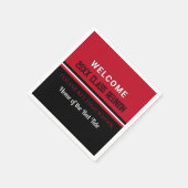 上品だ！カスタムクラス懇親会ペーパーナプキン スタンダードカクテルナプキン (角)