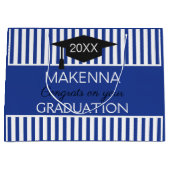 上品だ！カスタム卒業抱き枕 ラージペーパーバッグ (正面)