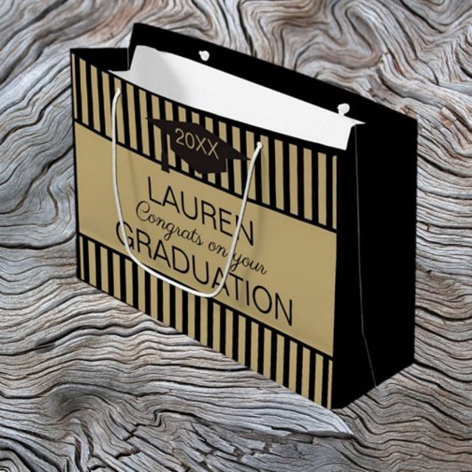 上品だ！カスタム卒業抱き枕 ラージペーパーバッグ