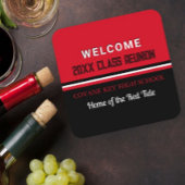 上品だ！クラスカスタム懇親会 スクエアペーパーコースター