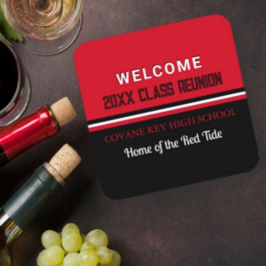 上品だ！クラスカスタム懇親会 スクエアペーパーコースター