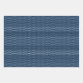 上品でみすぼらしいシックなフランスのフローラアートパターン ラッピングペーパーシート (正面3)