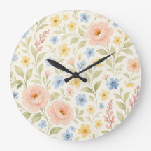 上品でみすぼらしいシックなフランスのフローラアートパターン