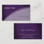 上品でエレガントな専門の名刺 名刺 (正面/裏面)