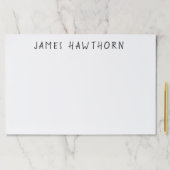 上品でエレガントな専門ビジネスノート ペーパーパッド (インサイチュ)