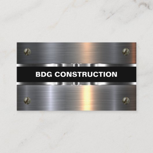 上品でカッコいい建築のはっきりした名刺 名刺 (正面)