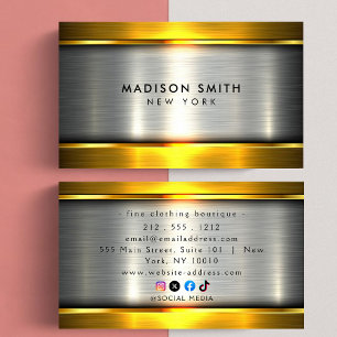 上品でカッコいい建築の名刺 名刺