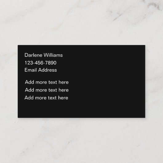 上品でキラキラしたティール（緑がかった色）フェイクキラキラした名刺 名刺 (裏面)