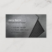 上品でクール建築 名刺 (裏面)