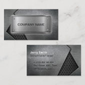 上品でクール建築 名刺 (正面/裏面)