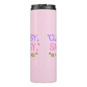 「上品で上品で、少し下品で」 タンブラー (裏面)