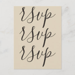 上品で洗練された「svp」ポストカード ポストカード