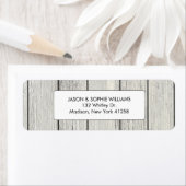 上品で白く色彩の鮮やかな木 ラベル (インサイチュ)