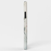 上品で繊細な水色の花 Case-Mate iPhoneケース (裏面/右)