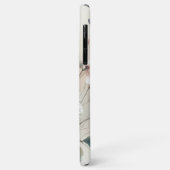 上品で繊細な水色の花 Case-Mate iPhoneケース (裏面/左)