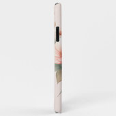 上品で繊細な水色の花 Case-Mate iPhoneケース (裏面/右)