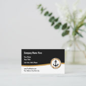 上品で航海のな海兵隊員 名刺 (スタンド正面)