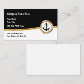 上品で航海のな海兵隊員 名刺 (正面/裏面)