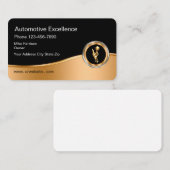 上品で車のなサービス 名刺 (正面/裏面)