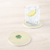 上品なアイリッシュラッキーシャームロック コースター (側面)