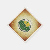 上品なアイルランド語、セントパトリックの日 スタンダードカクテルナプキン (角)