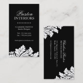 上品なインテリアの名刺 名刺 (正面/裏面)