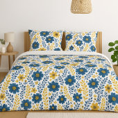 上品なエスニック地中海のフローラアートパターン 枕カバー