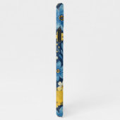 上品なエスニック地中海のフローラアートパターン iPhoneケース (右側)