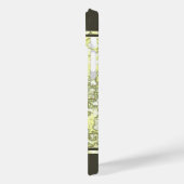 上品なエレガントゴールドフォイルダークタウペブラウン Case-Mate iPhoneケース (裏面 / 左)