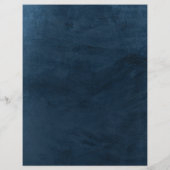 上品なエレガントネイビービーチ結婚式カクテルメニュー (裏面)