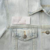 上品なエレガント抽象芸術赤面水の色の葉 名札 (インサイチュ)