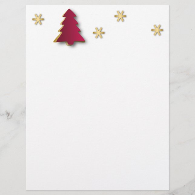 上品なエレガント金ゴールドレッドクリスマスツリー (正面)