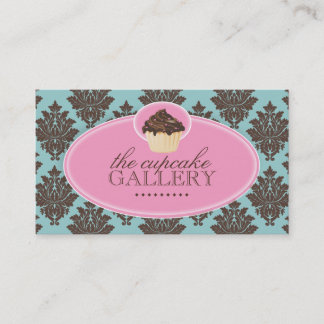 上品なカップケーキの名刺 名刺
