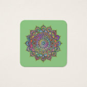 上品なカラフルなマンダラインドスタイル1 (正面)
