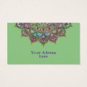 上品なカラフルなマンダラインドスタイル1 (裏面)