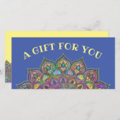 上品なカラフルなマンダラインドスタイル1 (正面/裏面)