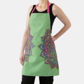 上品なカラフルなマンダラインドスタイル1 エプロン (インサイチュ)