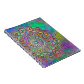 上品なカラフルなマンダラインドスタイル1 ノートブック (右側)