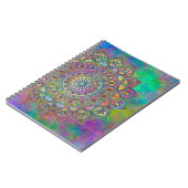 上品なカラフルなマンダラインドスタイル1 ノートブック (左側)