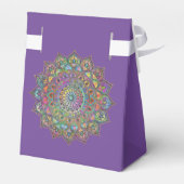 上品なカラフルなマンダラインドスタイル1 フェイバーボックス (裏面サイド)