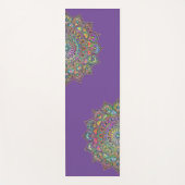 上品なカラフルなマンダラインドスタイル1 ヨガマット (正面)