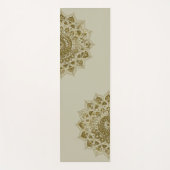 上品なカラフルなマンダラインドスタイル4 ヨガマット (正面)