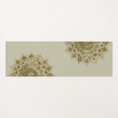 上品なカラフルなマンダラインドスタイル4 ヨガマット (正面(横))