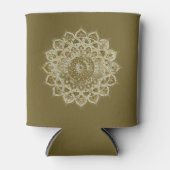 上品なカラフルなマンダラインドスタイル4 缶クーラー (正面)