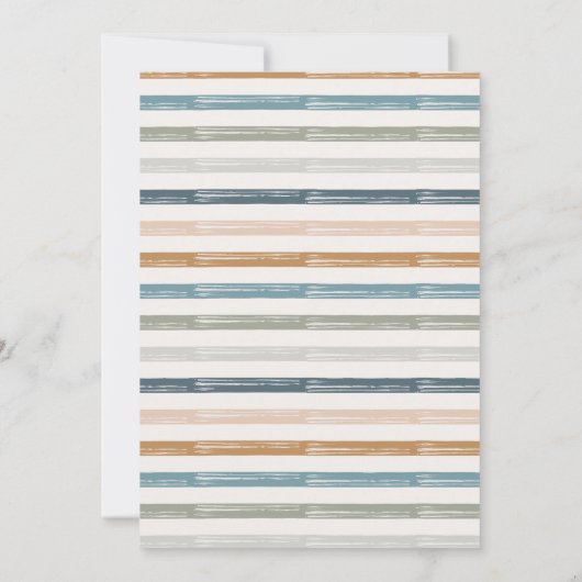 上品なカラフル写真のモダンクリスマス (裏面)