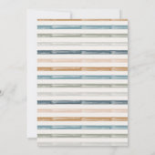 上品なカラフル写真のモダンクリスマス (裏面)