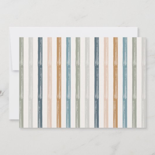 上品なカラフル数々の写真の年賀状 (裏面)