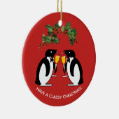 上品なクリスマスを過ごす セラミックオーナメント (右)